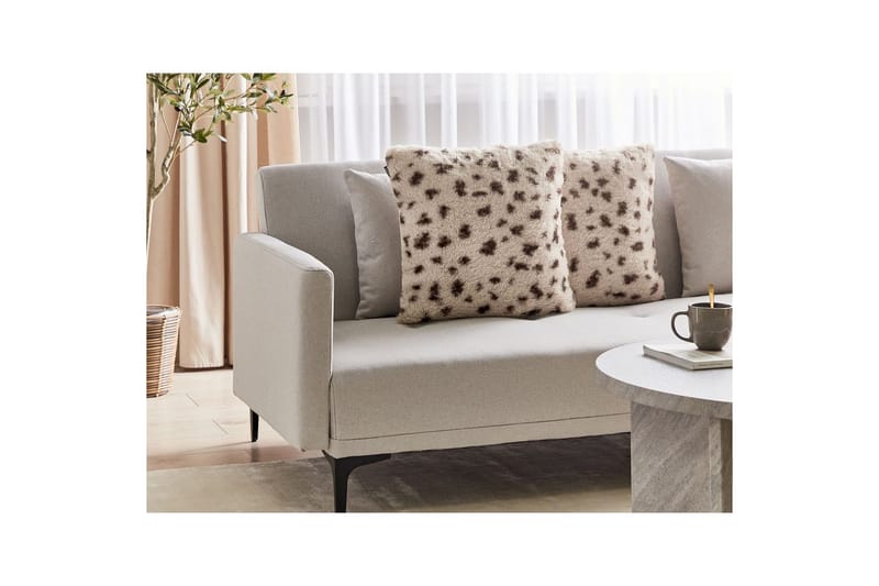 Koristetyynyt Kasra 2 kappaletta Vaalea beige - Vaalea beige - Puutarhakalusteet - Pehmusteet - Muut pehmusteet
