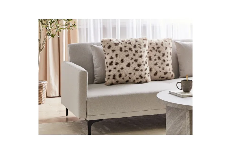 Koristetyynyt Kasra 2 kappaletta Vaalea beige - Vaalea beige - Kodintekstiilit & matot - Tyyny & torkkupeitto - Koristetyynyt