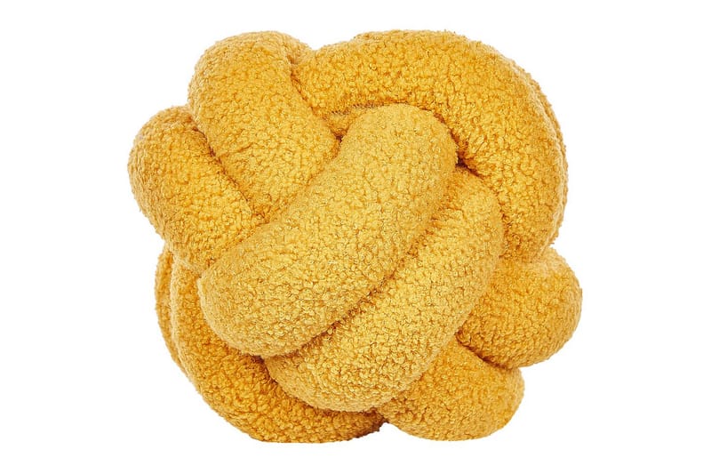 Koristetyynyt Malni Keltainen, 19x19x19 cm - Keltainen, 19x19x19 cm - Puutarhakalusteet - Pehmusteet - Muut pehmusteet