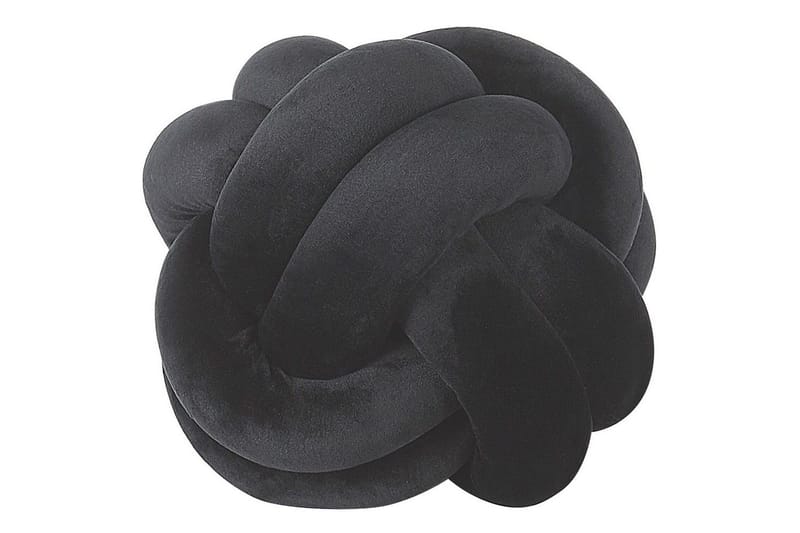 Koristetyynyt Malni Musta, 20x20x20 cm - Musta, 20x20x20 cm - Kodintekstiilit & matot - Tyyny & torkkupeitto - Koristetyynyt