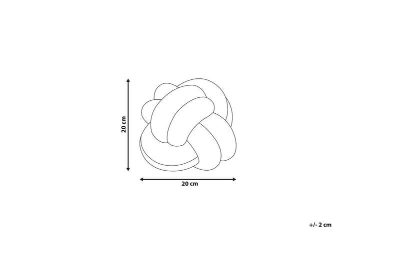 Koristetyynyt Malni Vaaleanharmaa, 20x20x20 cm - Vaaleanharmaa, 20x20x20 cm - Kodintekstiilit & matot - Tyyny & torkkupeitto - Koristetyynyt