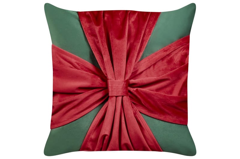 Koristetyynyt Marshmallow setti, 2 kpl Vihreä/punainen - Vihreä/punainen - Kodintekstiilit & matot - Tyyny & torkkupeitto - Ulkotyyny