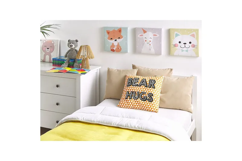 Koristetyynyt Radzkot Oranssi/Valkoinen/Musta - Oranssi/Valkoinen/Musta - Kodintekstiilit & matot - Tyyny & torkkupeitto - Koristetyynyt