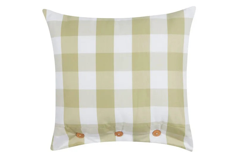 Koristetyynyt Tamnine Vihreä/Valkoinen, Neliö, Vihreä/Valkoinen, Neliö