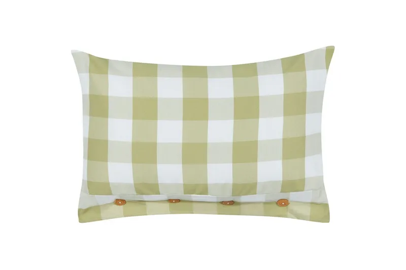 Koristetyynyt Tamnine Vihreä/Valkoinen, Suorakulmio, Vihreä/Valkoinen, Suorakulmio