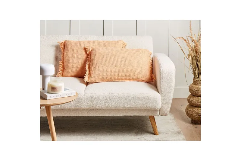 Koristetyynyt Tansy setti, 2 kpl Oranssi - Oranssi - Kodintekstiilit & matot - Tyyny & torkkupeitto - Ulkotyyny