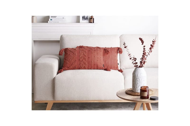 Koristetyynyt Valvaria 2 kpl Punainen - Punainen - Kodintekstiilit & matot - Tyyny & torkkupeitto - Koristetyynyt