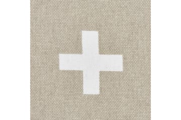 Koristetyynyt Velleia 2 kpl Beige/valkoinen - Beige/valkoinen - Kodintekstiilit & matot - Tyyny & torkkupeitto - Koristetyynyt