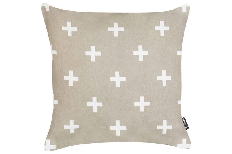 Koristetyynyt Velleia 2 kpl Beige/valkoinen - Beige/valkoinen - Kodintekstiilit & matot - Tyyny & torkkupeitto - Koristetyynyt