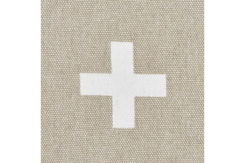 Koristetyynyt Velleia 2 kpl Beige/valkoinen - Beige/valkoinen - Puutarhakalusteet - Pehmusteet - Muut pehmusteet