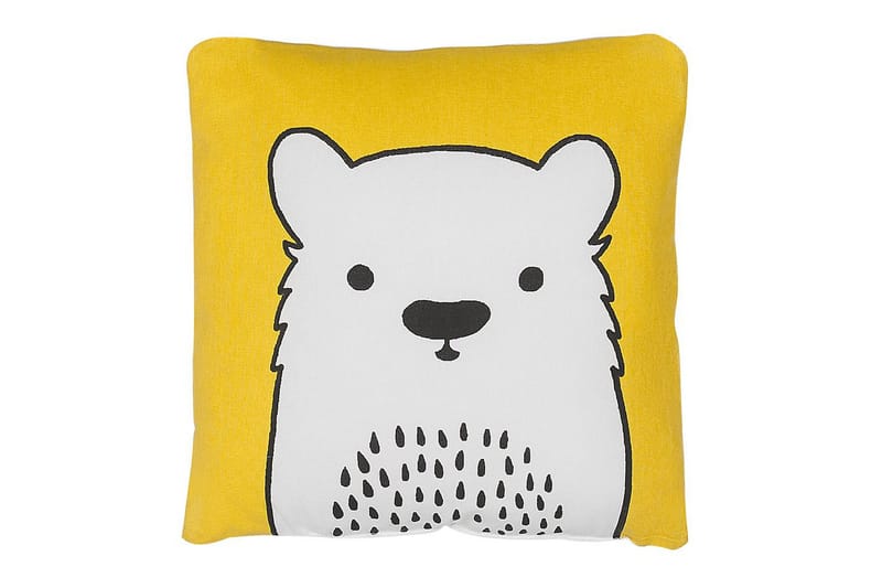 Koristetyynyt Waranasi sarja 2 Keltainen/Valkoinen/Musta - Keltainen/Valkoinen/Musta - Kodintekstiilit & matot - Lasten tekstiilit - Lasten vuodevaatteet - Lasten tyynyt