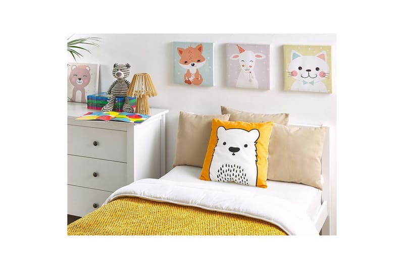 Koristetyynyt Waranasi sarja 2 Oranssi/Valkoinen/Musta - Oranssi/Valkoinen/Musta - Kodintekstiilit & matot - Lasten tekstiilit - Lasten vuodevaatteet - Lasten tyynyt