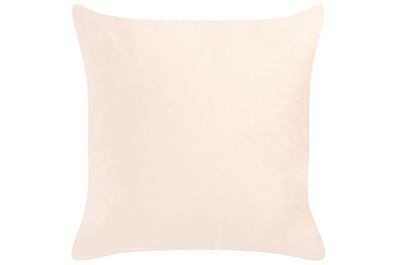 Koristetyynyt Yarrow sarja 2 Beige/Hopea - Beige/Hopea - Puutarhakalusteet - Pehmusteet - Muut pehmusteet
