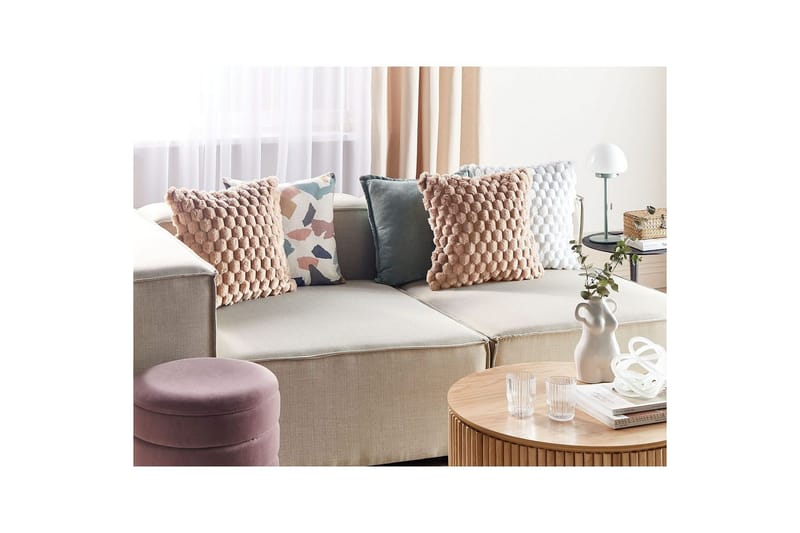 Koristetyynyt Purslane 2 kpl Beige - Beige - Kodintekstiilit & matot - Tyyny & torkkupeitto - Ulkotyyny