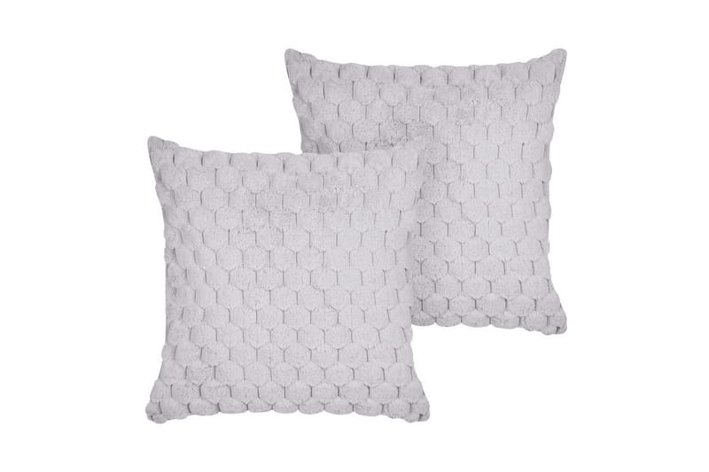 Koristetyynyt Purslane 2 kpl Harmaa - Harmaa - Kodintekstiilit & matot - Tyyny & torkkupeitto - Ulkotyyny