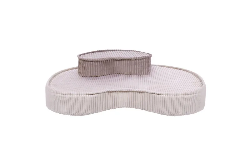 Lattiatyyny Nili Beige/Ruskea - Beige/Ruskea - Huonekalut - Tuoli & nojatuoli - Jakkara & jalkarahi - Säkkirahi