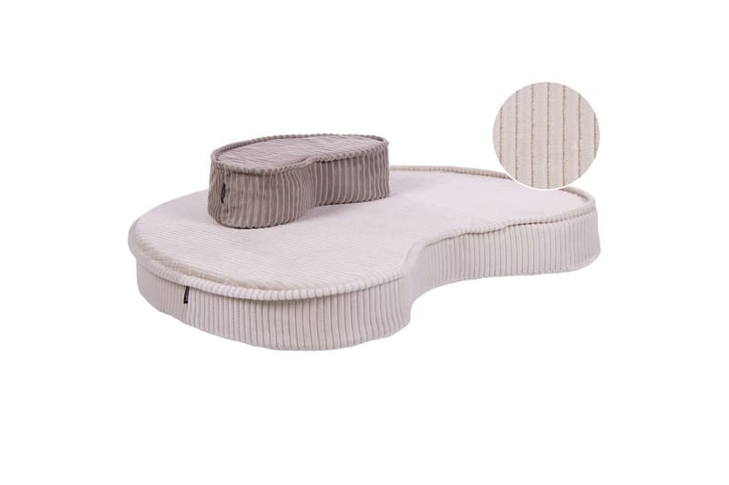 Lattiatyyny Nili Beige/Ruskea - Beige/Ruskea - Puutarhakalusteet - Pehmusteet - Istuintyyny ulos