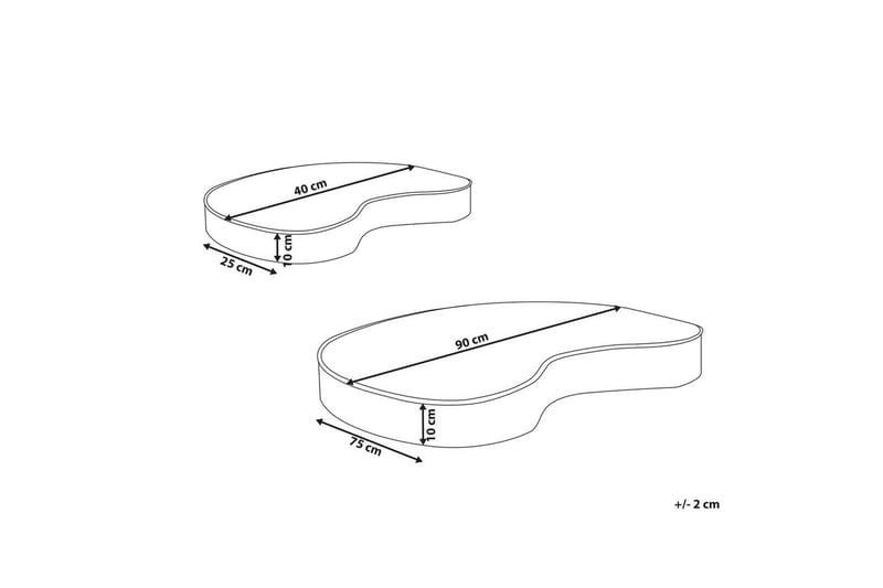 Lattiatyyny Nili Beige/Ruskea - Beige/Ruskea - Puutarhakalusteet - Pehmusteet - Istuintyyny ulos