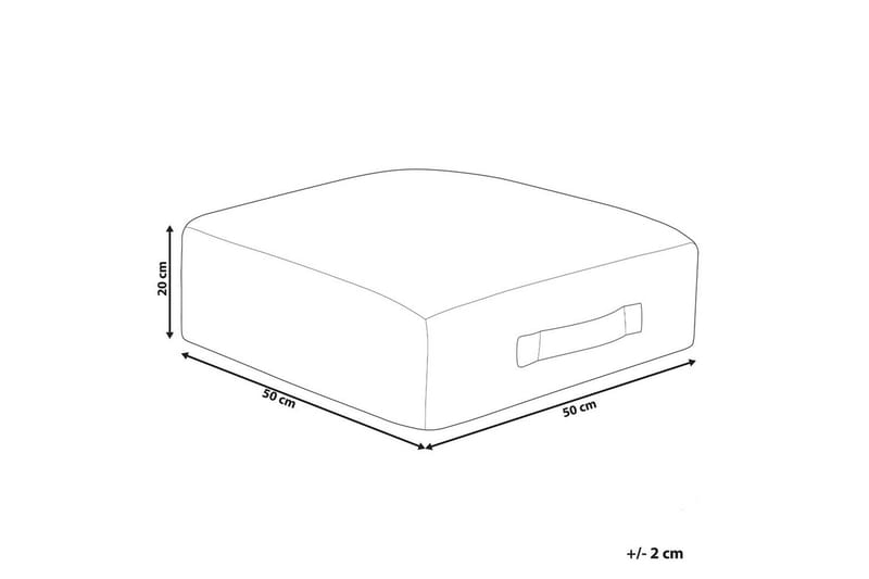 Lattiatyyny Shasa Punainen - Punainen - Huonekalut - Tuoli & nojatuoli - Jakkara & jalkarahi - Säkkirahi