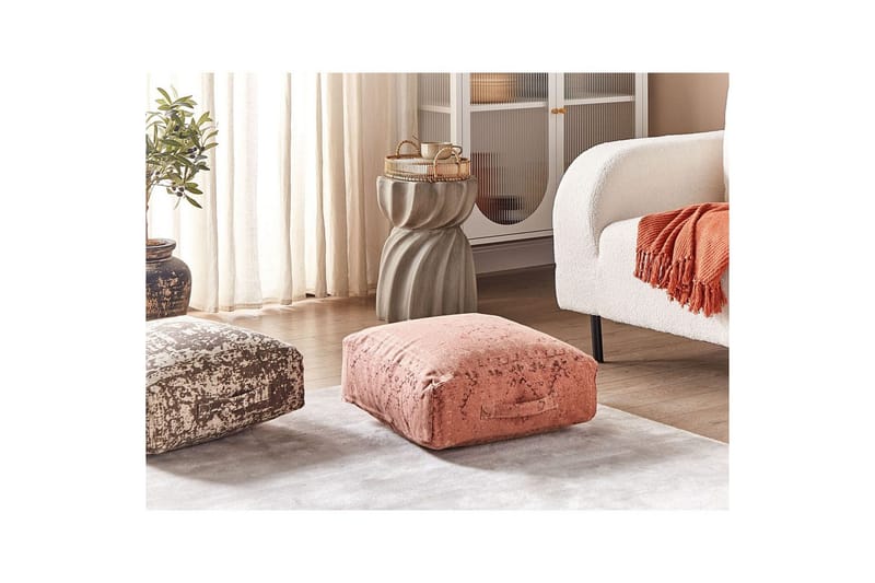 Lattiatyyny Shasa Punainen - Punainen - Huonekalut - Tuoli & nojatuoli - Jakkara & jalkarahi - Säkkirahi