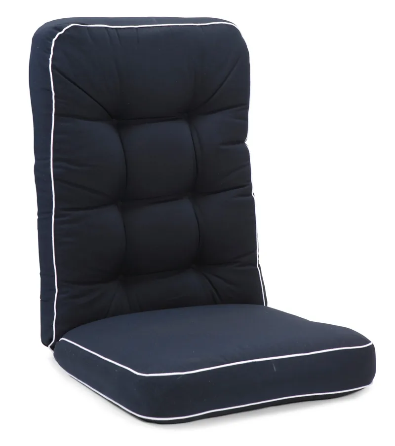 Pehmuste Hillerstorp Texas Korkea, Sininen valkoisilla reunoilla