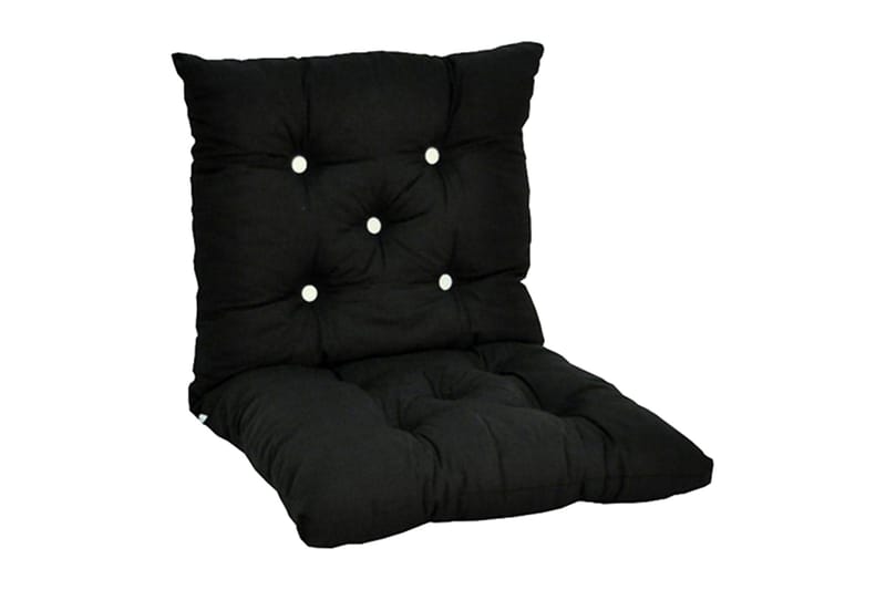 Lågvik Flockdyna Fritab Black - Puutarhakalusteet - Pehmusteet - Muut pehmusteet