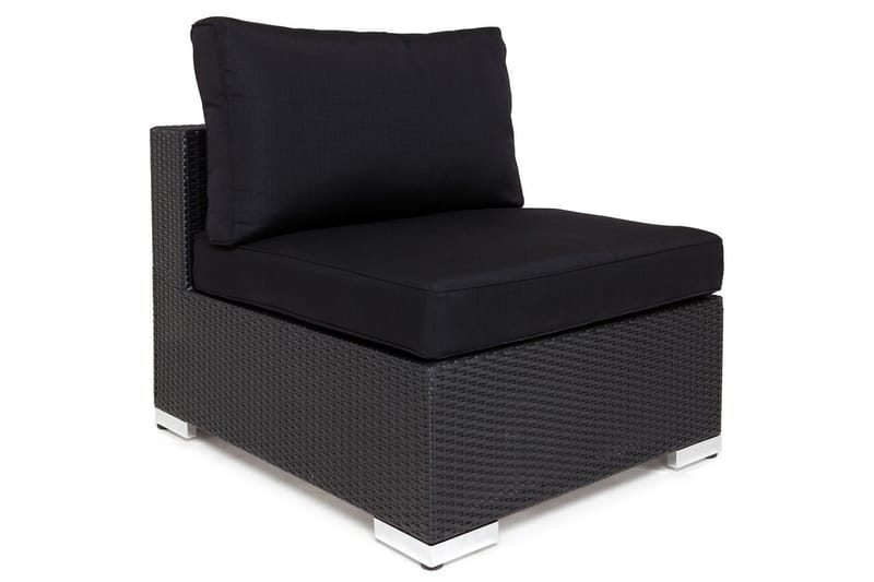 Päällissetti Musta - Sopii ryhmään 110217 - Puutarhakalusteet - Terassiryhmät - Päälliset