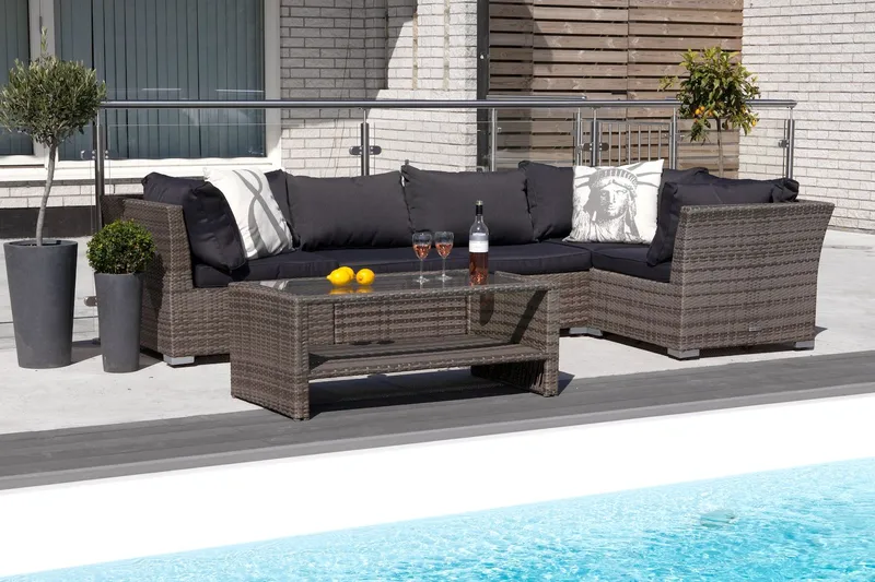 Päällissetti ryhmään 524476 - Harmaa - Puutarhakalusteet - Terassiryhmät - Päälliset