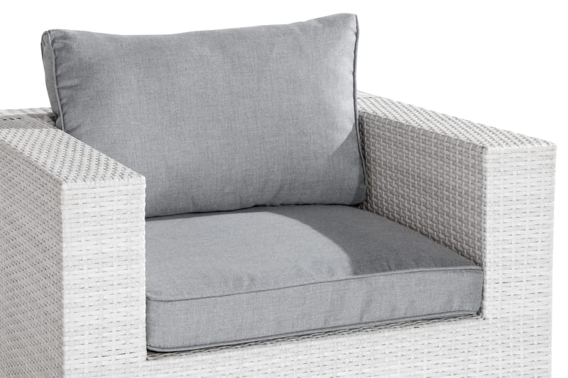 Pehmusteen päällinen Bahamas Nojatuoli, Vaaleanharmaa