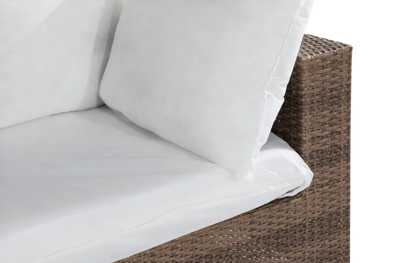 Sisätyynysetti Bahamas Kulmamoduuli - Valkoinen - Puutarhakalusteet - Pehmusteet - Pehmustesetti