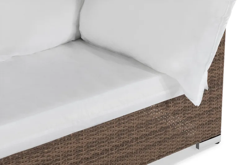 Sisätyynysetti Bahamas Kulmamoduuli - Valkoinen - Puutarhakalusteet - Pehmusteet - Pehmustesetti