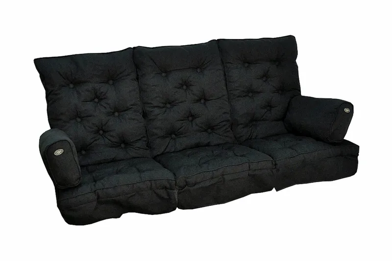 Keinun pehmuste Fritab Riippukeinusetti Canyon Svart - Puutarhakalusteet - Pehmusteet - Keinun pehmusteet