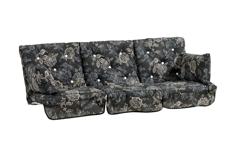 Keinun pehmustesetti Flokki Musta, Fritab