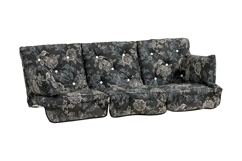 Keinun pehmustesetti Flokki Musta, Fritab