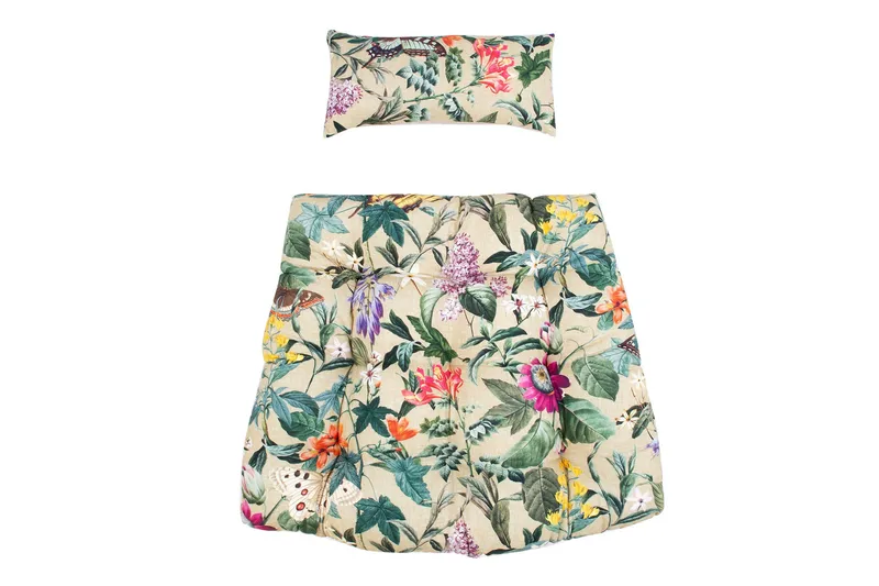 Tyyny riipputuolille Coco Amazonia Beige Kukallinen, undefined