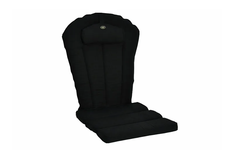 Aurinkotuolin pehmuste Fritab Adrion-aurinkotuolipehmuste Canyon niskatyynyllä Black - Puutarhakalusteet - Pehmusteet - Säätötuolin pehmusteet