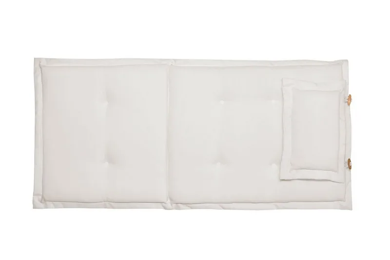 Pehmuste Octavio puutarhatuoliin 8-pak - Valkoinen - Puutarhakalusteet - Pehmusteet - Säätötuolin pehmusteet