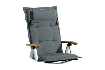 Säätötuolin pehmuste Fritab Säätötuolin pehmuste Canyon niskatyynyllä Grå