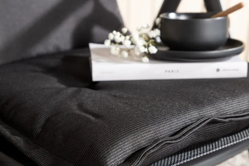 Säätötuolin pehmuste Cushion niskatyynyllä - Vaaleanharmaa - Puutarhakalusteet - Pehmusteet - Säätötuolin pehmusteet