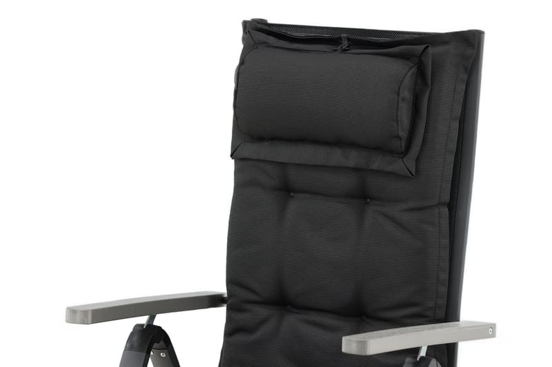 Säätötuolin pehmuste Cushion niskatyynyllä - Vaaleanharmaa - Puutarhakalusteet - Pehmusteet - Säätötuolin pehmusteet