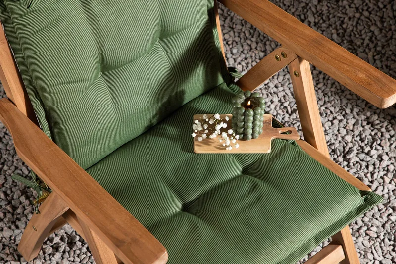 Säätötuolin pehmuste Olive - Vihreä - Puutarhakalusteet - Pehmusteet - Säätötuolin pehmusteet