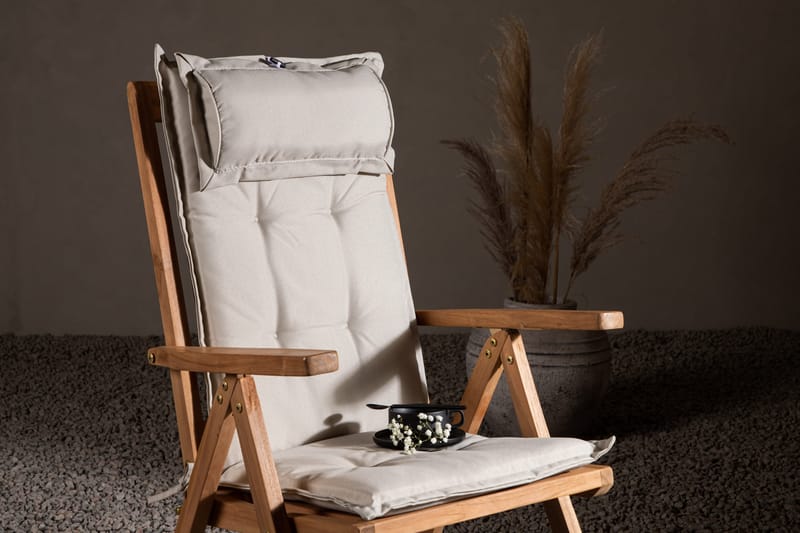 Säätötuolin pehmuste Cushion Luonnon - Luonnonvalkoinen - Puutarhakalusteet - Pehmusteet - Säätötuolin pehmusteet