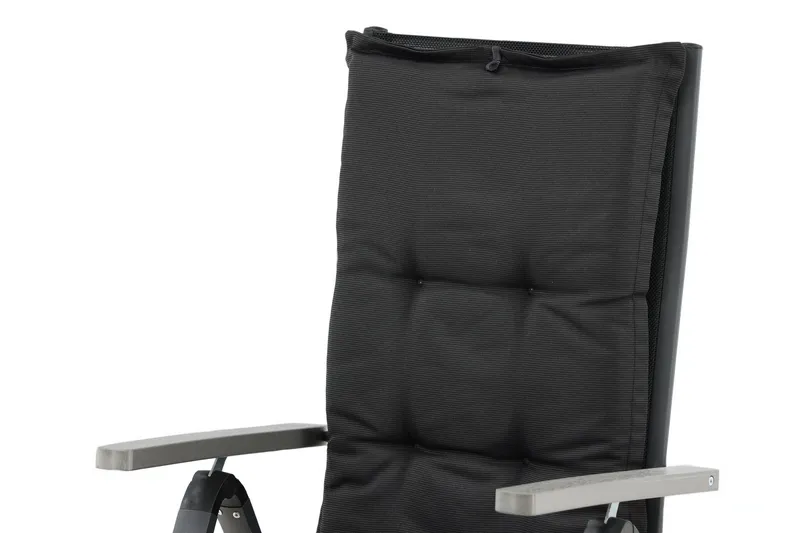 Säätötuolin pehmuste Cushion niskatyynyllä - Vaaleanharmaa - Puutarhakalusteet - Pehmusteet - Säätötuolin pehmusteet