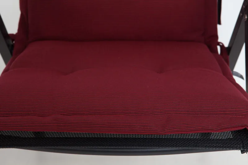 Säätötuolin pehmuste Fritab Säätötuolin pehmuste Canyon Dark red - Puutarhakalusteet - Pehmusteet - Säätötuolin pehmusteet