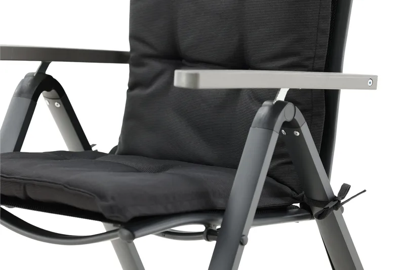 Säätötuolin pehmuste Cushion niskatyynyllä - Vaaleanharmaa - Puutarhakalusteet - Pehmusteet - Säätötuolin pehmusteet