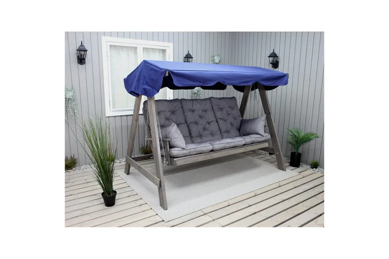 Sohvatyyny selkänojalla Maxi High Back sivutyynyillä - Puutarhakalusteet - Pehmusteet - Keinun pehmusteet