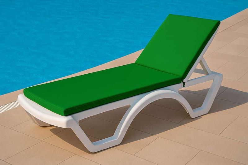Travos Aurinkotuolin pehmuste - Vihreä - Puutarhakalusteet - Pehmusteet - Aurinkosängyn pehmusteet