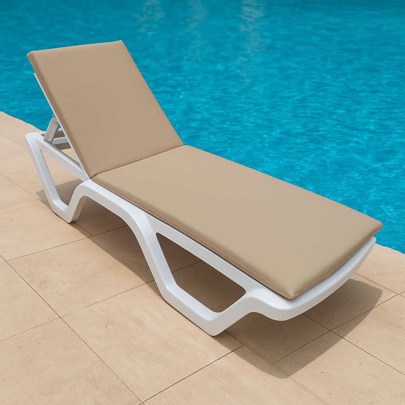 Travos Aurinkotuolin pehmuste - Beige - Puutarhakalusteet - Pehmusteet - Aurinkosängyn pehmusteet