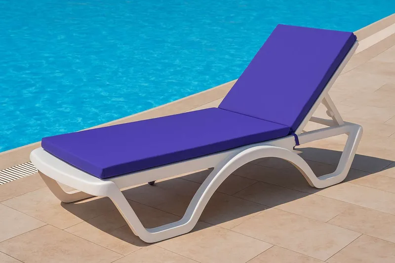 Travos Aurinkotuolin pehmuste - Purppura - Puutarhakalusteet - Pehmusteet - Aurinkosängyn pehmusteet