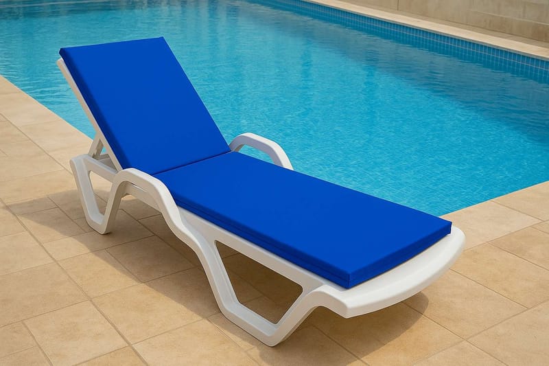 Travos Aurinkotuolin pehmuste - Sininen - Puutarhakalusteet - Pehmusteet - Aurinkosängyn pehmusteet
